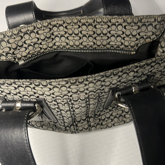 Coach Mini Monogram Black Bag - Picture 6 of 6